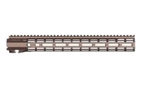 AERO PRECISION AR15 15" ATLAS R-ONE M-LOK HANDGUARD - KODIAK BROWN ANODIZED