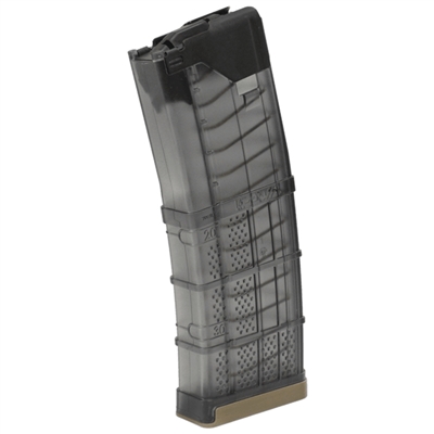 LANCER L5AWM 30RD 300 BLACKOUT MAGAZINE  - TRANSLUCENT SMOKE