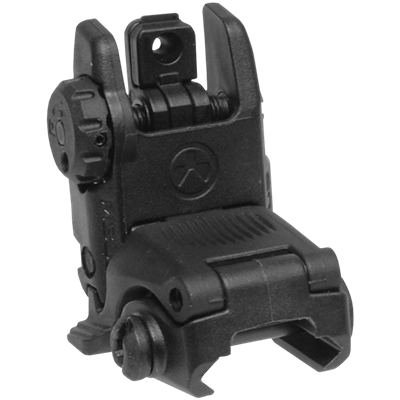 MAGPUL MBUS REAR FOLDING BACKUP SIGHT - BLACK