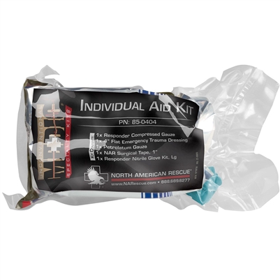 NORTH AMERICAN RESCUE INDIVIDUAL AID KIT