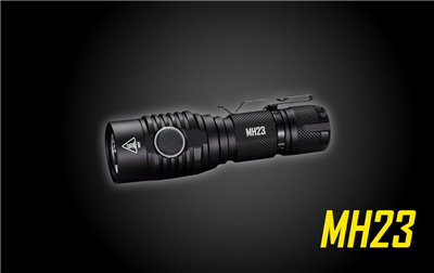 NITECORE MH23 THE MOST DIMINUTIVE 1800 LUMEN USB RECHARGEABLE LED FLASHLIGHT ON THE MARKET