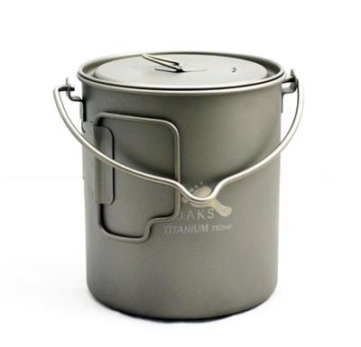 TOAKS Titanium 750ml Pot with Bail Handle