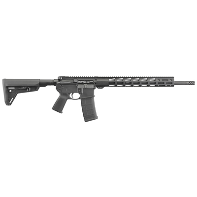 RUGER AR-556 WITH FREE-FLOAT M-LOK ATTACHMENT SLOTS MAGPUL GRIP & MAGPUL SL COLLAPSABLE STOCK