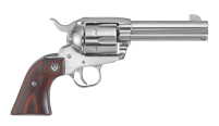 Ruger Vaquero High-Gloss Stainless .357 Magnum 4.62" Revolver