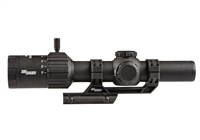 SIG SAUER TANGO MSR SFP LPVO SCOPE 1-6X24MM 30MM MAIN TUBE WITH ALPHA-MSR CANTILEVERED MOUNT