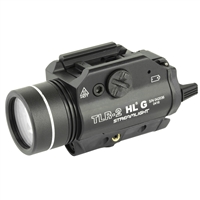 STREAMLIGHT TRL-2 HLG RAIL MOUNTED TACTICAL GUN LIGHT WITH GREEN LASER - BLK - 800 LUMEN