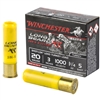 WINCHESTER LONGBEARD XR TURKEY LOADS 20 GAUGE 3" SHOTSHELLS - 5 SHOT CASE OF 100