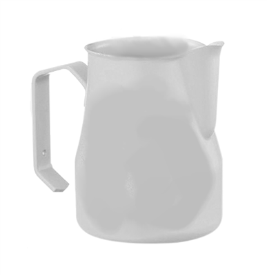 Europa Milk Pitcher Stainless Steel White 25 oz.