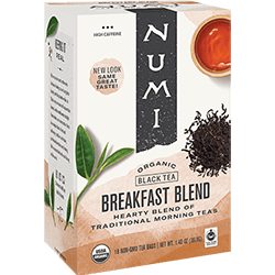 Numi Breakfast Blend Morning Rise Organic Herbal Tea