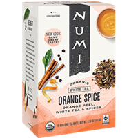 Numi White Orange Moonlight Spice Organic Herbal Tea 100ct/1box