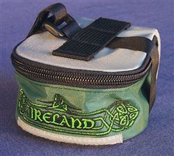 Ireland saddle bag, small, embroidered logo
