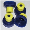replacement push-pull cap blue/yellow for Gel flasks.