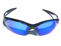 Dolce Vita Polarized Hercules Sunglasses black 3 lens case