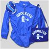 Cycling Rain Jacket Brooklyn Blue PVC Pro