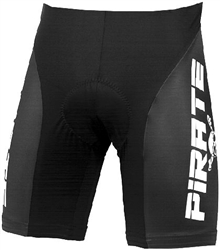 Pirate Cycling Shorts, BLACK STANDARD, XS-XL