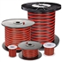 25 Foot 12/24 volt Red/Black Hookup Wire.  20ga, 2 Conductor, Spool