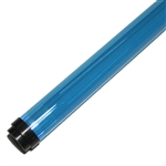 Fluorescent Tube Colored Safety Sleeve and Guard.  An inexpensive way to color your life!