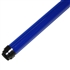 T8 Royal Blue Fluorescent Tube Colored Safety Sleeve and Guard.  A cheap way to color your life!