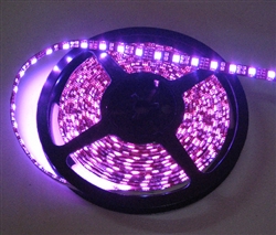 Hot Pink LED Flex Strips Ribbon Lights -12vdc, Waterproof, 300 LED 5050, Pink, High Output - 5M Spool