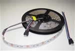 RGBWW LED Flex Strips -12vdc, Water Resistant, Double Density, White, High Output - 5M Spool
