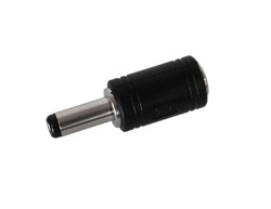 Coax Barrel Plug Adapter from 2.5mm to 2.1mm Power Plug