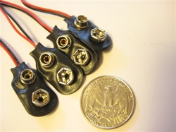 9V Battery Clip/Snap with 6 Inch leads