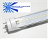 T8 LED Tube Light - 850 Lumens, 18 inch, Day White, 7 Watt, 60 LED, 90-277VAC, Clear Lens