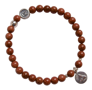 Goldstone ALL-SEEING EYE BRACELET