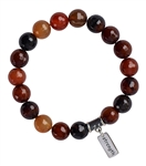 Orange Agate Bracelet EMOTIONAL HEALING - zen jewelz