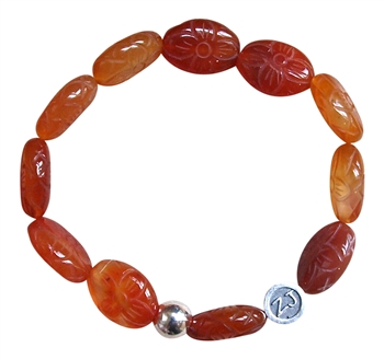 Carnelian Bracelet ACCEPTANCE - zen jewelz