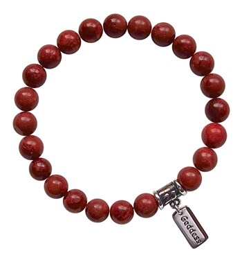 Natural Sponge Coral Bracelet NURTURE YOURSELF - zen jewelz