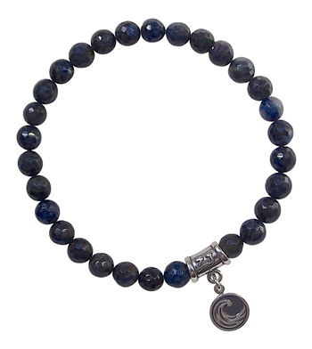 Dumortierite Bracelet ELEMENT WATER - zen jewelz