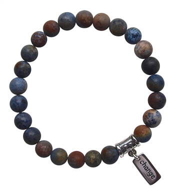 Sunset Dumortierite Bracelet Patience - zen jewelz