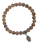 Yellow Fluorite Bracelet BE OPEN - zen jewelz