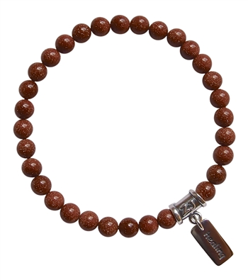 Goldstone Bracelet GIVE ME GUIDANCE - zen jewelz