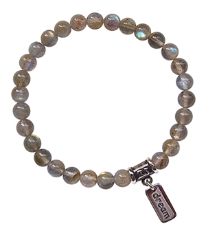 Labradorite Bracelet BELIEVE - zen jewelz