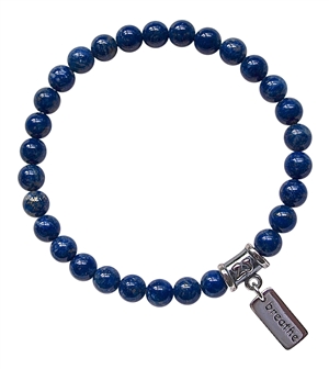 Lapis Lazuli Bracelet STRESS RELIEF - zen jewelz