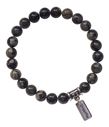 Grey Opal Bracelet BE TRUE TO YOURSELF - zen jewelz