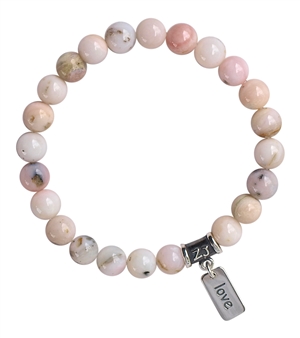 Pink Opal Bracelet FEEL BEAUTIFUL - zen jewelz