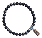 Matte Onyx Bracelet GIVE ME STRENGTH - zen jewelz