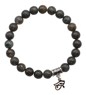 Iron Pyrite & Quartz Bracelet ULTIMATE ENERGY - zen jewelz