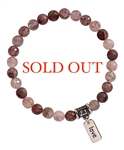 Strawberry Quartz Bracelet BLISS - zen jewelz