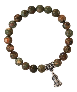 Rhyolite Bracelet AWAKEN - zen jewelz