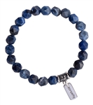 Sodalite Bracelet BREATHE - zen jewelz