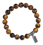 Tiger Eye Bracelet ACHIEVE GOALS - zen jewelz