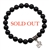 Black Tourmaline Bracelet CLEAR NEGATIVE ENERGY - zen jewelz