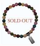 Watermelon Tourmaline Bracelet SIMPLY BLESSED - zen jewelz