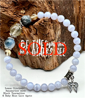One of a Kind Bracelet BE THE LIGHT THAT HELPS OTHERS SEE - zen jewelz