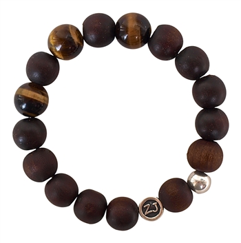 Wood Bracelets & Golden Tiger Eye - zen jewelz