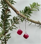 One of a kind Ruby Gemstone Earrings - zen jewelz